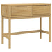 Măsuță consolă FLORO maro ceară 89,5x36,5x73 cm lemn masiv pin - WALTI WALTI