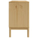 Dulap FLORO, maro ceară, 114x43x74 cm, lemn masiv pin - WALTI WALTI