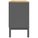 Dulap FLORO, gri, 114x43x74 cm, lemn masiv de pin - WALTI WALTI