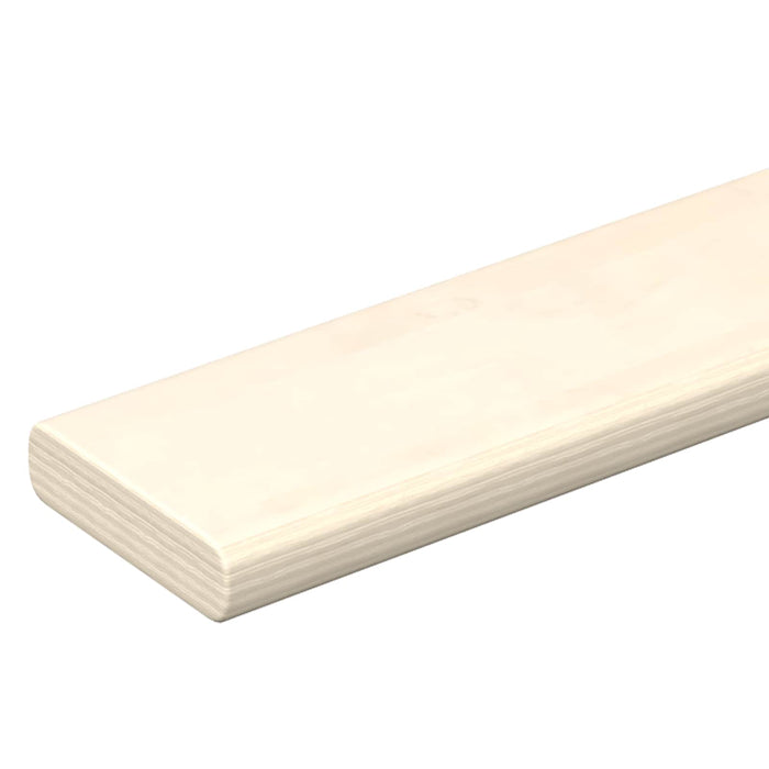 Lamină de pat 32 buc. natural 90 x 6 x 1,3 cm Lemn masiv de pin WALTI