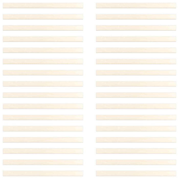 Lamină de pat 32 buc. natural 90 x 6 x 1,3 cm Lemn masiv de pin WALTI