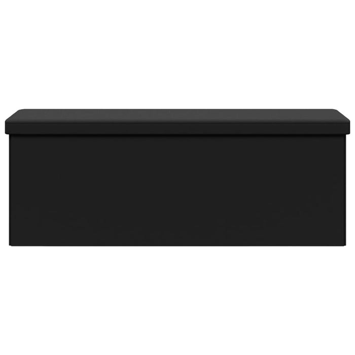 Bancă de depozitare, negru, PVC WALTI
