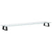 Suport de monitor, negru, 100x20x8 cm, sticlă securizată/ metal - WALTI WALTI