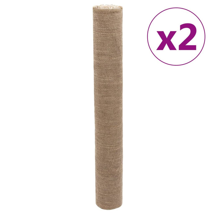 Rulouri de iută, 2 buc., 1x50 m, iută 100%, 200 g/m² WALTI