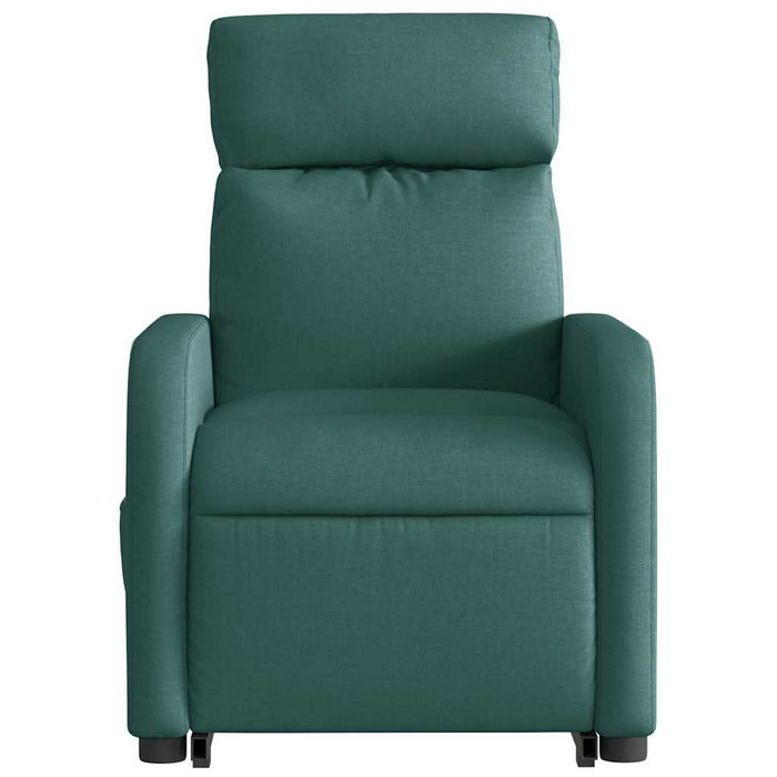 Fotoliu rabatabil ridicare pe verticală, verde închis, textil WALTI