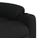 Fotoliu reclinabil cu masaj, material textil negru - WALTI WALTI