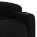 Fotoliu reclinabil cu masaj, material textil negru - WALTI WALTI