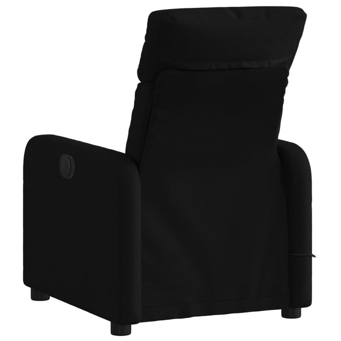 Fotoliu reclinabil cu masaj, material textil negru - WALTI WALTI