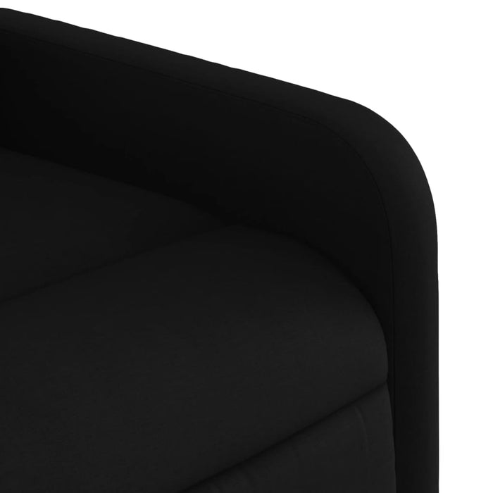 Fotoliu reclinabil cu masaj, material textil negru - WALTI WALTI