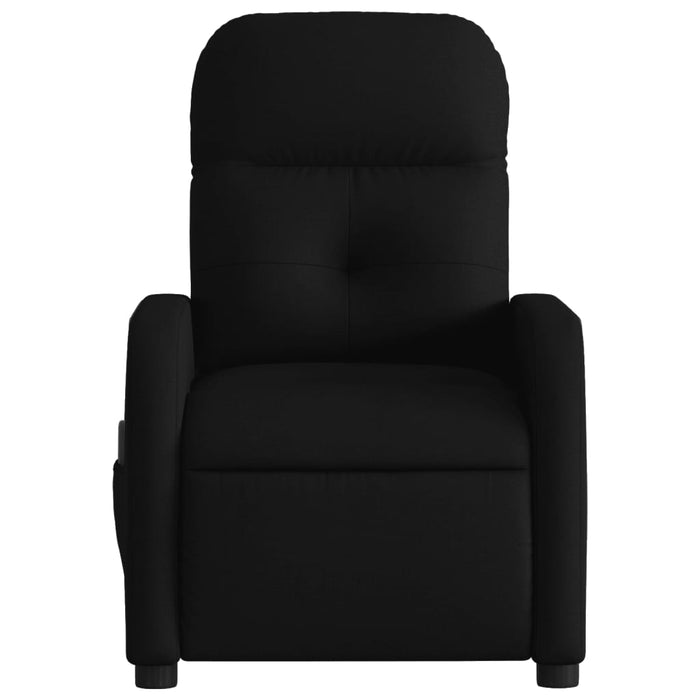 Fotoliu reclinabil cu masaj, material textil negru - WALTI WALTI