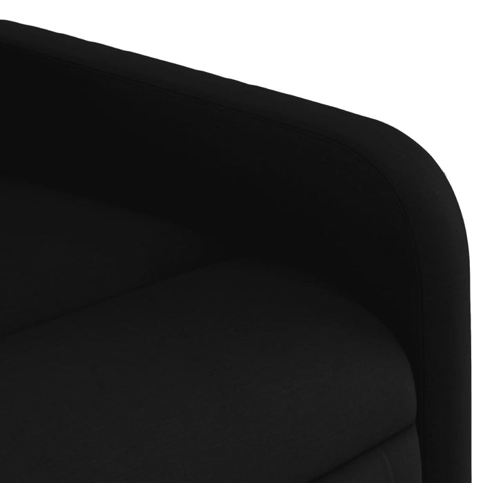 Fotoliu reclinabil cu masaj, material textil negru - WALTI WALTI