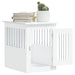 Mobilier tip ladă pentru câini, alb, 45x62x59 cm lemn prelucrat - WALTI WALTI