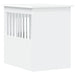 Mobilier tip ladă pentru câini, alb, 45x62x59 cm lemn prelucrat - WALTI WALTI