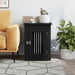 Mobilier tip ladă pentru câini negru 45x62x59 cm lemn prelucrat - WALTI WALTI