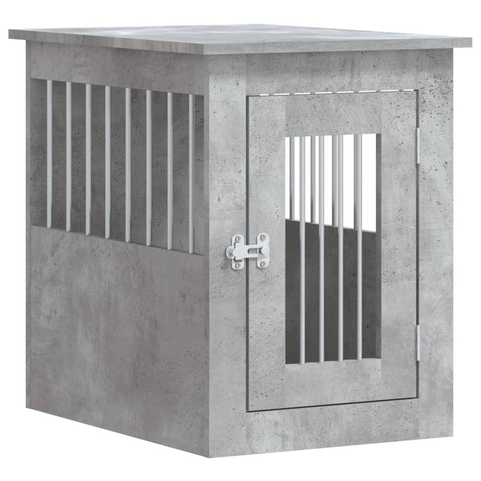 Ladă pentru câini, gri beton, 45x62x59 cm, lemn prelucrat - WALTI WALTI