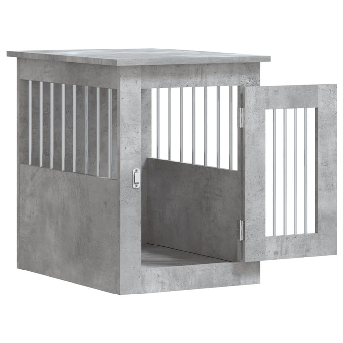 Ladă pentru câini, gri beton, 45x62x59 cm, lemn prelucrat - WALTI WALTI