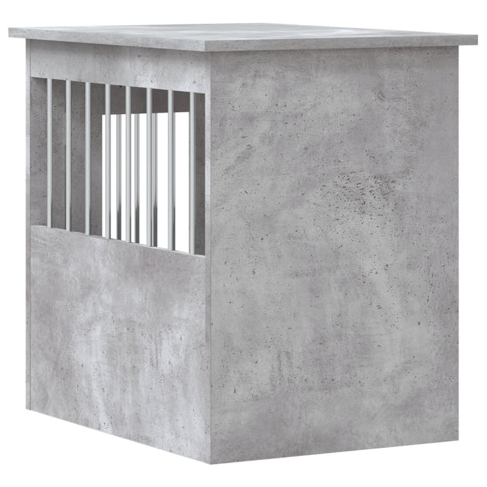 Ladă pentru câini, gri beton, 45x62x59 cm, lemn prelucrat - WALTI WALTI