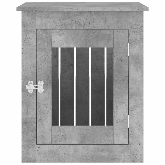 Ladă pentru câini, gri beton, 55x75x65 cm, lemn compozit - WALTI WALTI