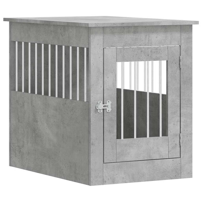 Ladă pentru câini, gri beton, 55x80x68 cm, lemn compozit - WALTI WALTI