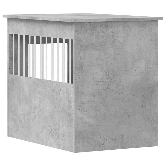 Ladă pentru câini, gri beton, 55x80x68 cm, lemn compozit - WALTI WALTI