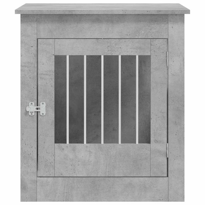 Ladă pentru câini, gri beton, 64,5x80x71 cm, lemn compozit - WALTI WALTI
