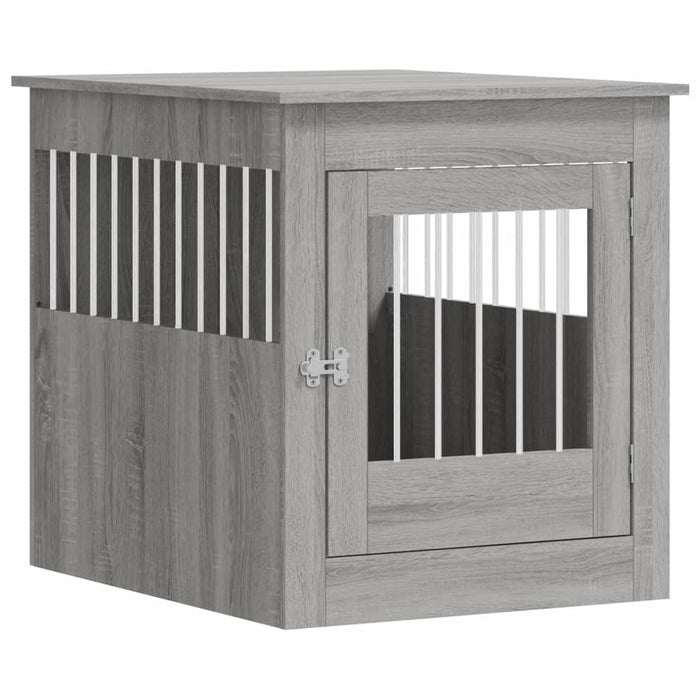 Ladă pentru câini, gri sonoma, 64,5x80x71 cm, lemn compozit - WALTI WALTI