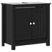 Set mobilier de baie „BERG”, 2 piese, negru, lemn masiv de pin - WALTI WALTI