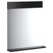 Set mobilier de baie „BERG”, 2 piese, negru, lemn masiv de pin - WALTI WALTI