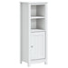 Set mobilier baie, 3 piese, „BERG”, alb, lemn masiv de pin - WALTI WALTI