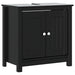 Set mobilier baie, 3 piese, „BERG” , negru, lemn masiv de pin - WALTI WALTI