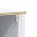 Set mobilier baie, 3 piese, „BERG”, alb, lemn masiv de pin - WALTI WALTI