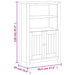 Set mobilier baie, 3 piese, „BERG”, alb, lemn masiv de pin - WALTI WALTI