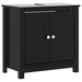 Set mobilier baie, 3 piese, „BERG” , negru, lemn masiv de pin - WALTI WALTI