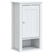 Set mobilier baie BERG, 4 piese, alb, lemn masiv de pin - WALTI WALTI
