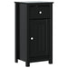 Set mobilier baie, 4 piese, „BERG” , negru, lemn masiv de pin - WALTI WALTI