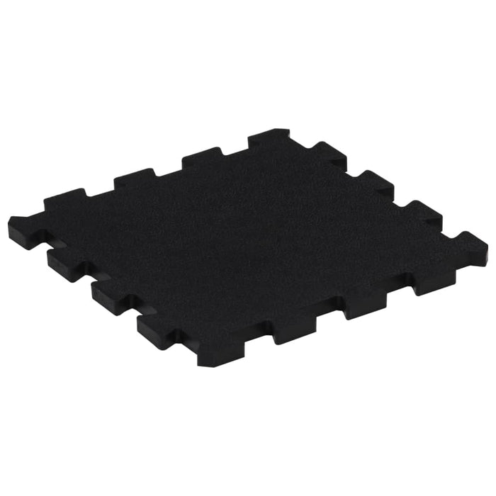 Plăci de podea din cauciuc, 9 buc., negru, 16 mm, 30x30 cm - WALTI WALTI