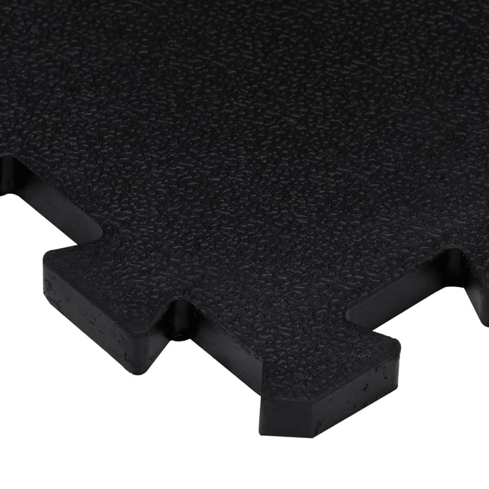 Plăci de podea din cauciuc, 9 buc., negru, 16 mm, 30x30 cm - WALTI WALTI