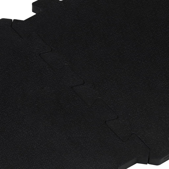 Plăci de podea din cauciuc, 9 buc., negru, 16 mm, 30x30 cm - WALTI WALTI