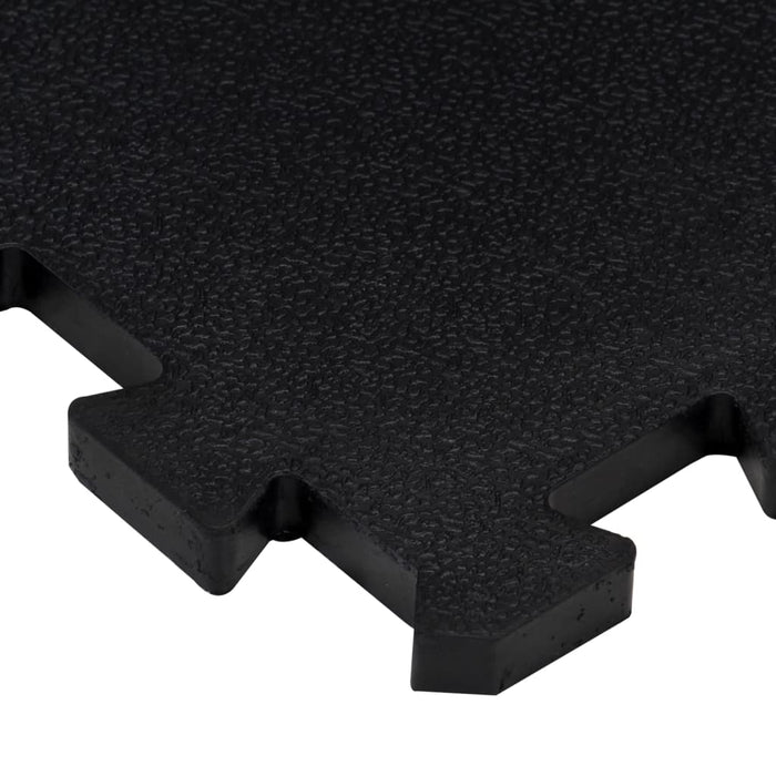 Plăci de podea din cauciuc, 16 buc., negru, 16 mm, 30x30 cm - WALTI WALTI