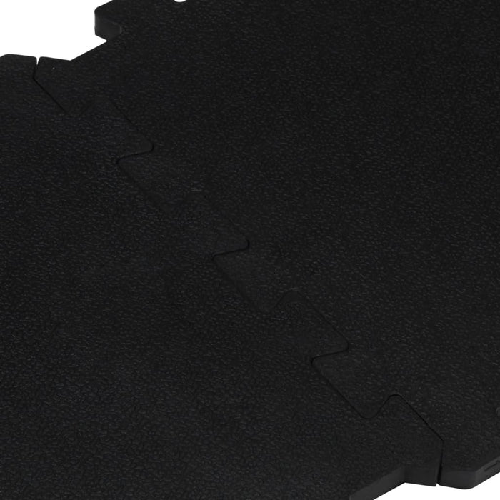 Plăci de podea din cauciuc, 16 buc., negru, 16 mm, 30x30 cm - WALTI WALTI
