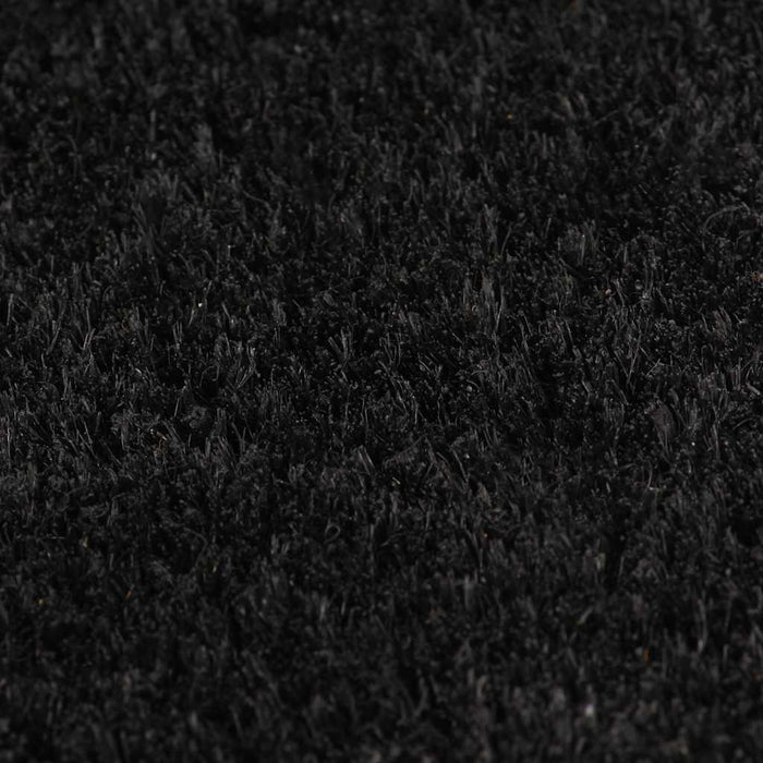 Covoraș de ușă, negru, 80x100 cm, fibre de cocos - WALTI WALTI