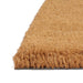 Covoraș de ușă natural semirotund, 40x60 cm, fibre de cocos - WALTI WALTI