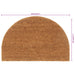 Covoraș de ușă natural semirotund, 40x60 cm, fibre de cocos - WALTI WALTI