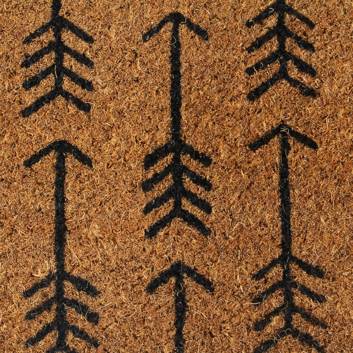 Covoraș de ușă, natural, 45x75 cm, fibre de cocos - WALTI WALTI