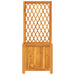 Jardinieră cu spalier, 55x29,5x132 cm, lemn masiv acacia - WALTI WALTI