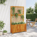 Jardinieră cu spalier, 100x32x165 cm, lemn masiv acacia - WALTI WALTI