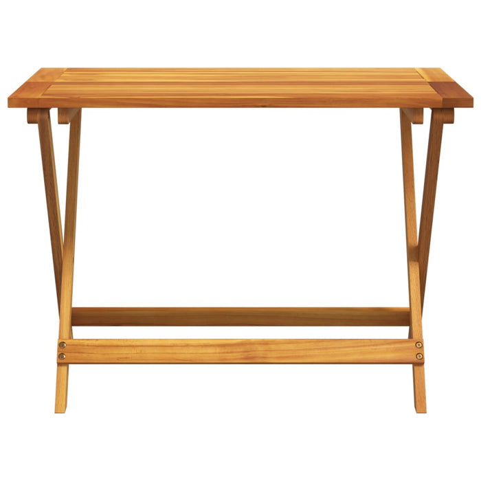 Masă de grădină pliabilă, 90x52,5x65 cm, lemn masiv de acacia - WALTI WALTI