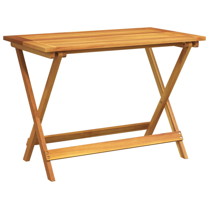 Masă de grădină pliabilă, 90x52,5x65 cm, lemn masiv de acacia - WALTI WALTI