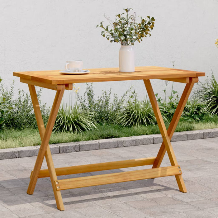 Masă de grădină pliabilă, 90x52,5x65 cm, lemn masiv de acacia - WALTI WALTI