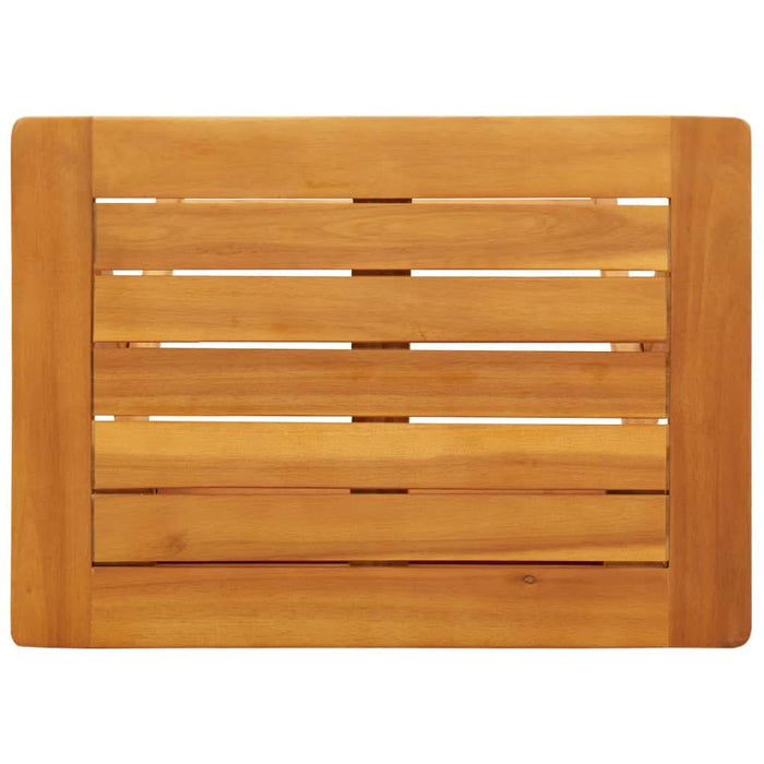 Masă de grădină pliabilă, 50x36x60 cm, lemn masiv de acacia - WALTI WALTI